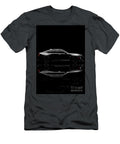 Black Luxury Sedan Silhouette Photography Clark Leffler T-Shirt