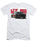 Black Porsche Panamera Rear View of a Luxury Sports Car Clark Leffler T-Shirt