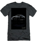 Black Sedan Chevrolet Cruze Car Silhouette on Dark Background Clark Leffler T-Shirt