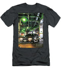 Black Toyota Sedan Modified Toyota Mark Ii Car At Night in City Street Lowell Harann T-Shirt