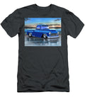 Blue 55 Chevy 3100 Stepside Parry Johnson T-Shirt