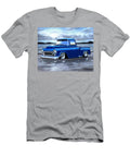 Blue 57 Chevy 3100 Stepside Parry Johnson T-Shirt