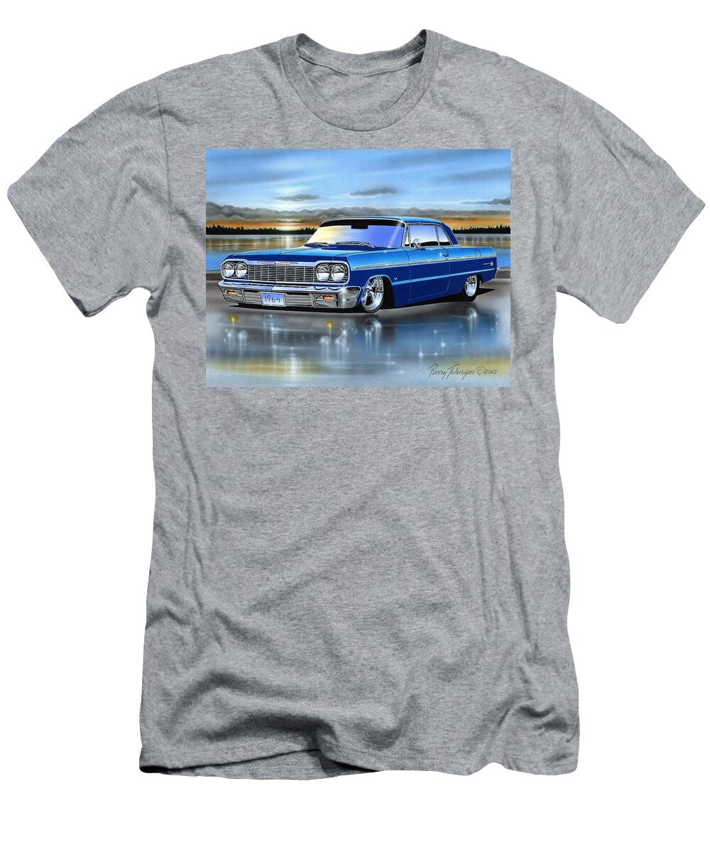 Blue 64 Impala Ss Hardtop Parry Johnson T-Shirt