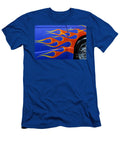 Blue Hot Rod Closeup Oleksiy Maksymenko T-Shirt