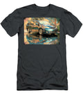 Blue Minivan Reflection Toyota Sienna 2004 Minivan Cartoon Car Reflective Car Reflective Cartoon Car Hollie Love T-Shirt