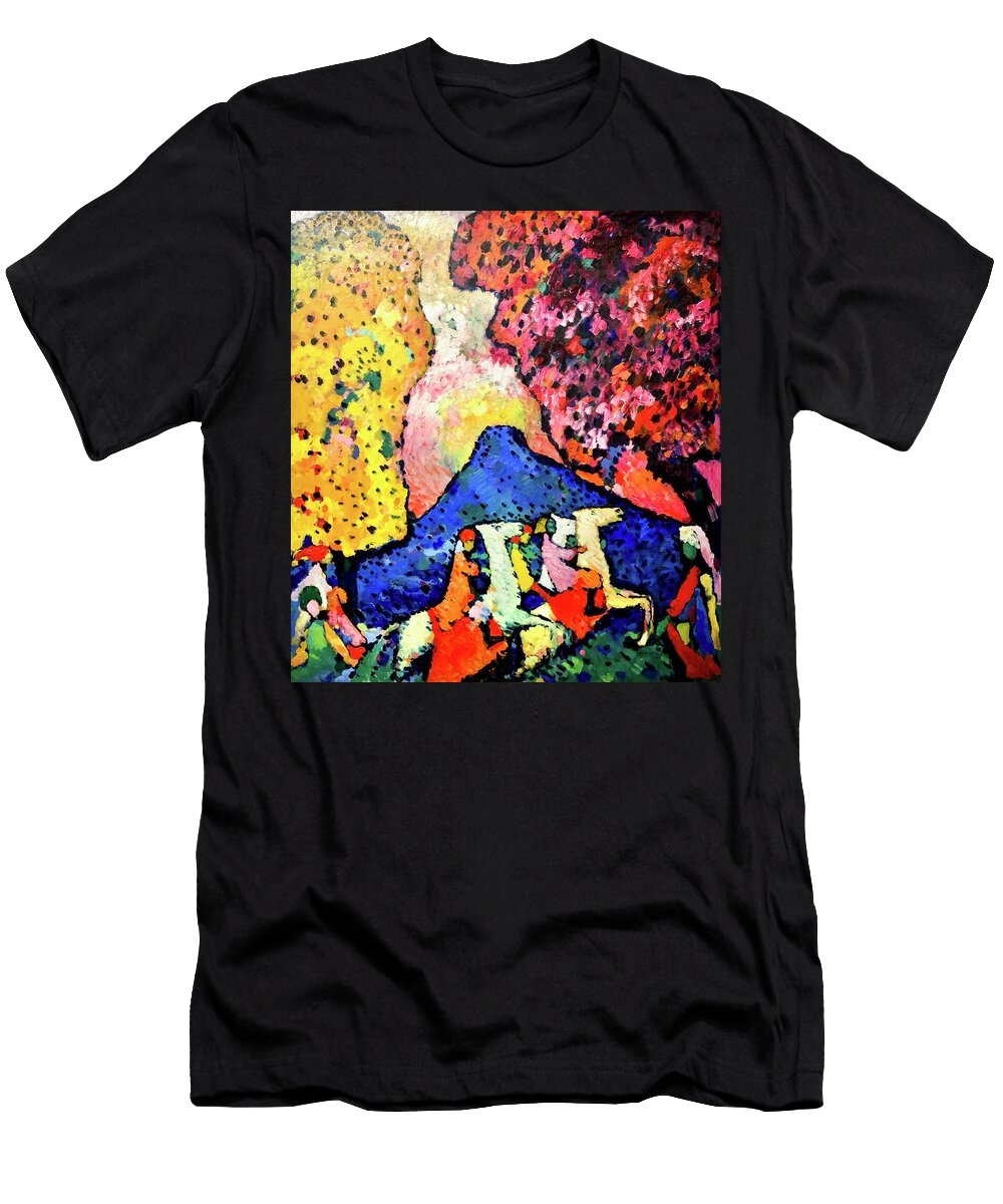 Blue Mountain By Wassily Kandinsky 1909 Wassily Kandinsky T-Shirt