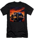 Blue Roadster At Sunset Hot 151 Yo Pedro T-Shirt