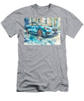 Blue Sedan in Watercolor Style Modern Car Subaru Legacy 2023 Sedan Watercolor Art Stunning Watercolo Hollie Love T-Shirt