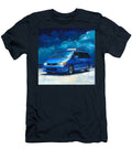 Blue Vehicle Artistic Car Honda Odyssey 1994 Japan Minivan Muscle Car Art Van Art Grayson Sheppard T-Shirt