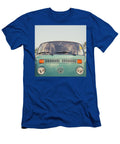 Blue VW T2 Camper Van Richard Nixon T-Shirt