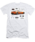 Blueprint of a Modern Supercar Frederick Vellani T-Shirt