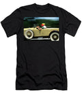 Blurred Antique Convertible Car Driving Vintage Images T-Shirt