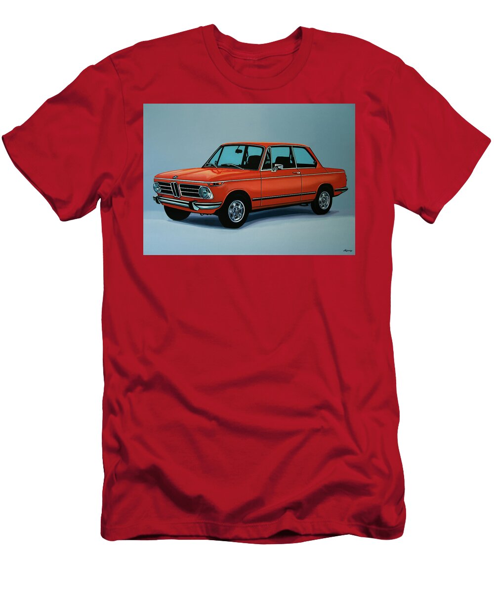 BMW 2002 Painting Paul Meijering T-Shirt