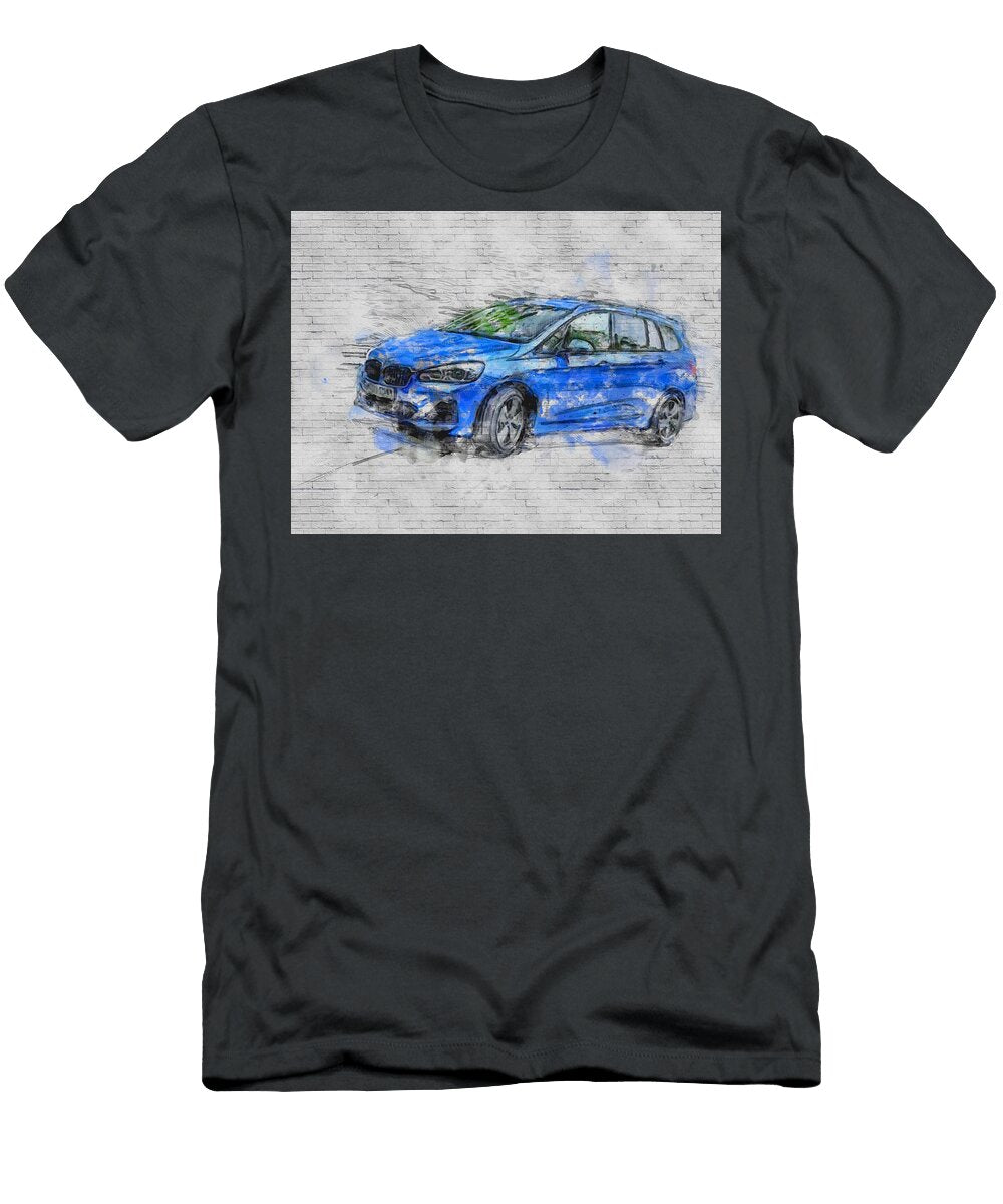 BMW 220i Gran Tourer M Sport Minivan 2018 Cars Road Ashtyn Treutel T-Shirt