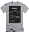 BMW 335i E90 Serie 3 Sedan Facelift Blueprint Interlakes Interlakes T-Shirt