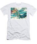 BMW 5 Series Gt 2010 Hatchback Modern Art Abstract Car Abstract Car Painting Hollie Love T-Shirt