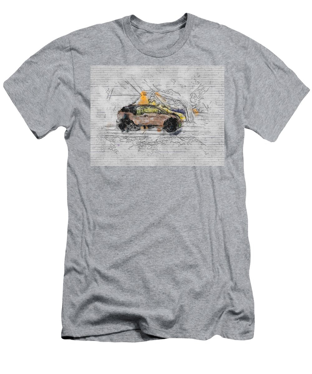 BMW I3 2019 Side Exterior Electric Car Hatchback New Brown Charging German Cars Ashtyn Treutel T-Shirt