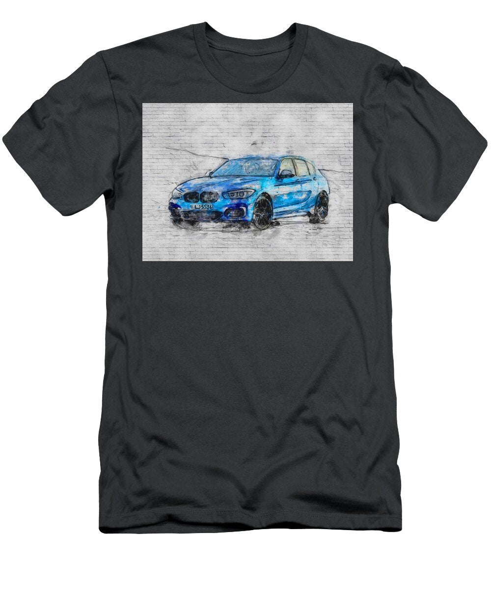 BMW M140i 2018 German Cars Blue M1 Hatchback Ashtyn Treutel T-Shirt
