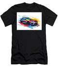 BMW M5 Competition Watercolor Abstract Vehicle Clark Leffler T-Shirt