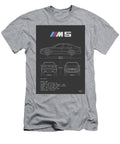 BMW M5 E39 Sedan Blueprint Interlakes Interlakes T-Shirt
