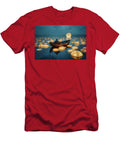 Boat Floating in Moon Lake Garry Gay T-Shirt