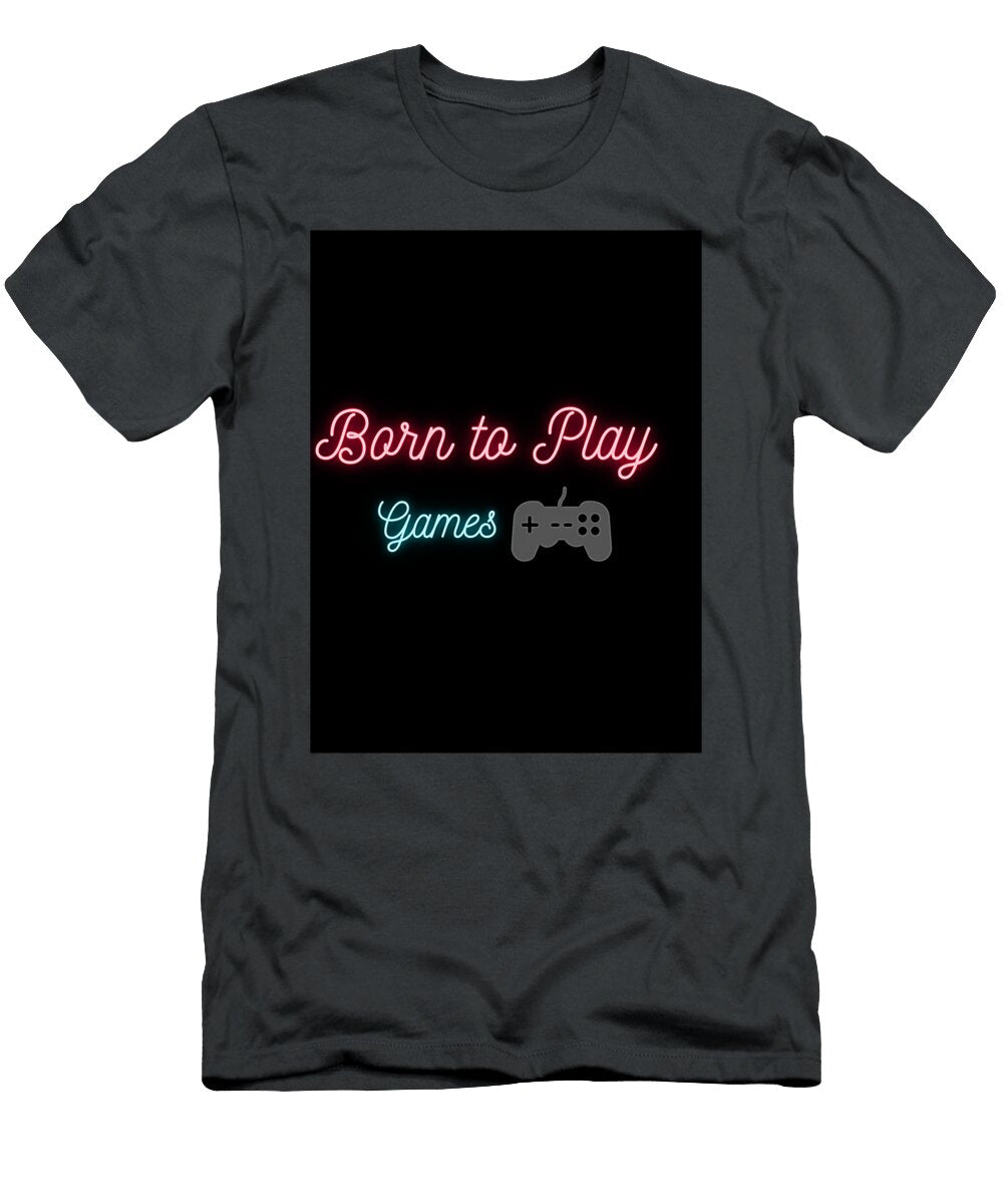 Born O Play Video Games Games Gaming Born O Davis Hunter T-Shirt