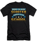 Born to Ride Scooter Driver E Scooter Vintage Tshirtconcepts Marvin Poppe T-Shirt