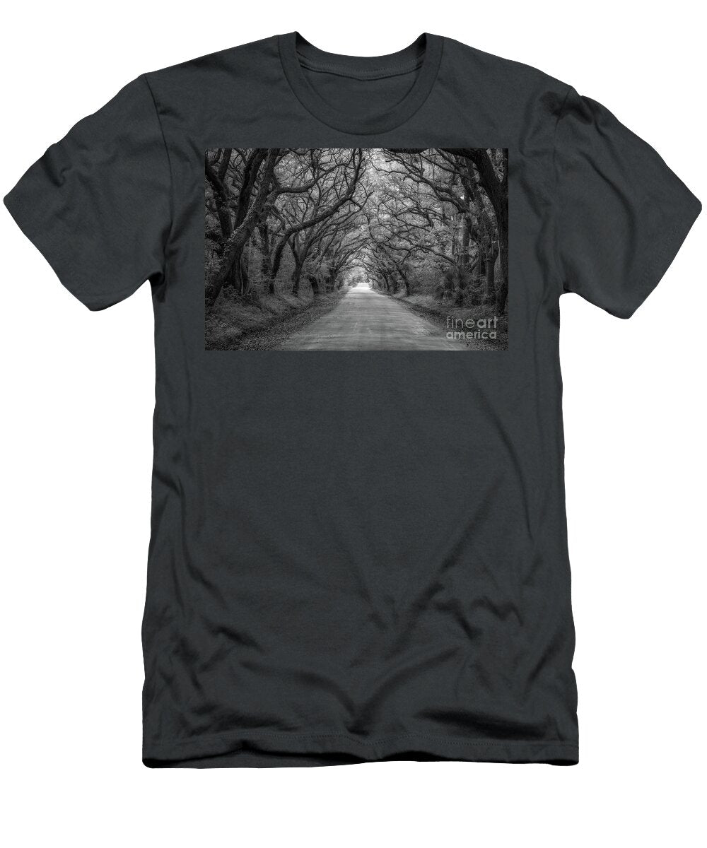 Botany Bay Road Black and White Michael Ver Sprill T-Shirt