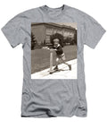 Boy Riding a Scooter C1930s H Armstrong Robertsclassicstock T-Shirt