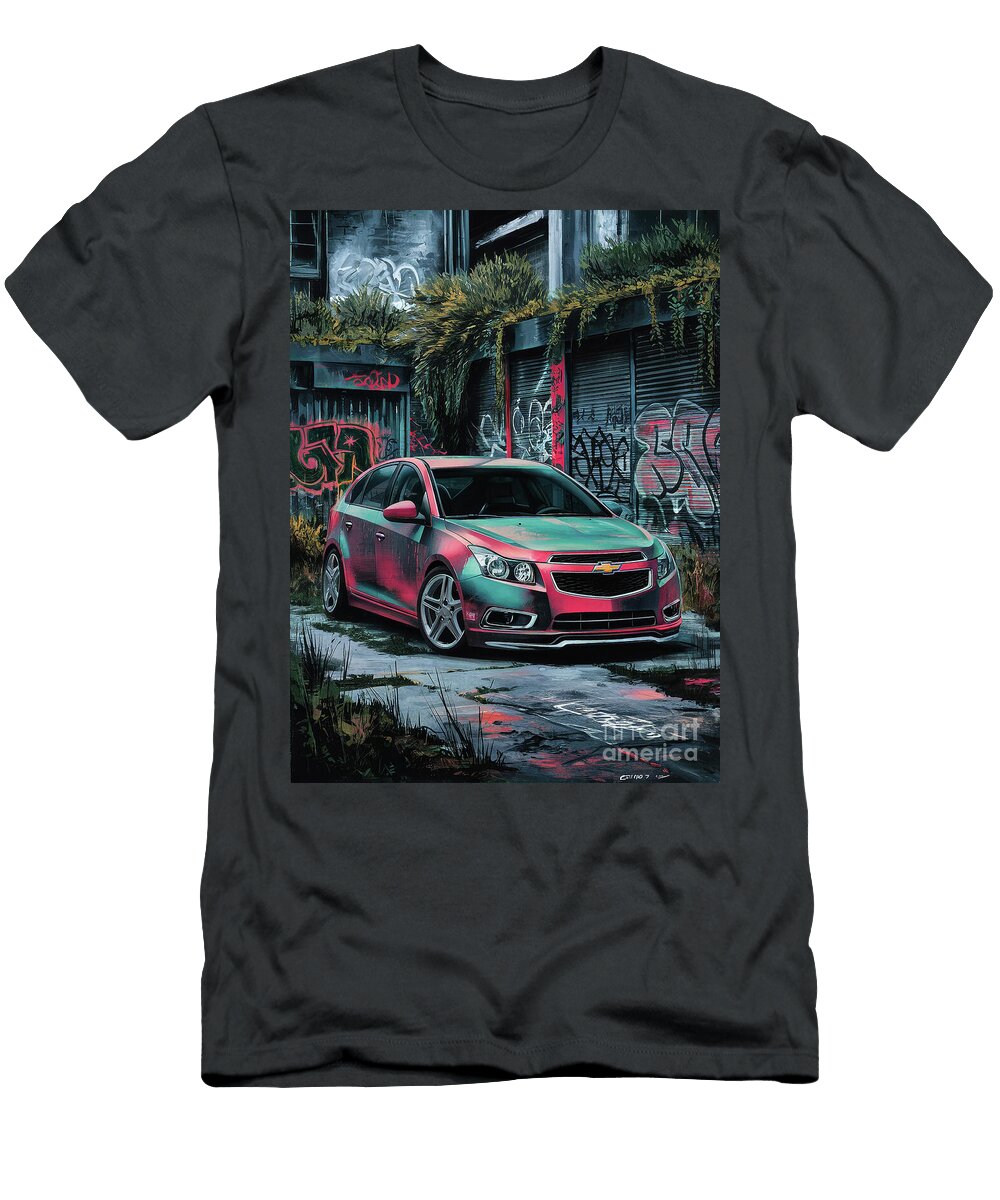 Boys Room Decor Chevrolet Cruze Hatchback Car Enthusiast Gift Lowell Harann T-Shirt