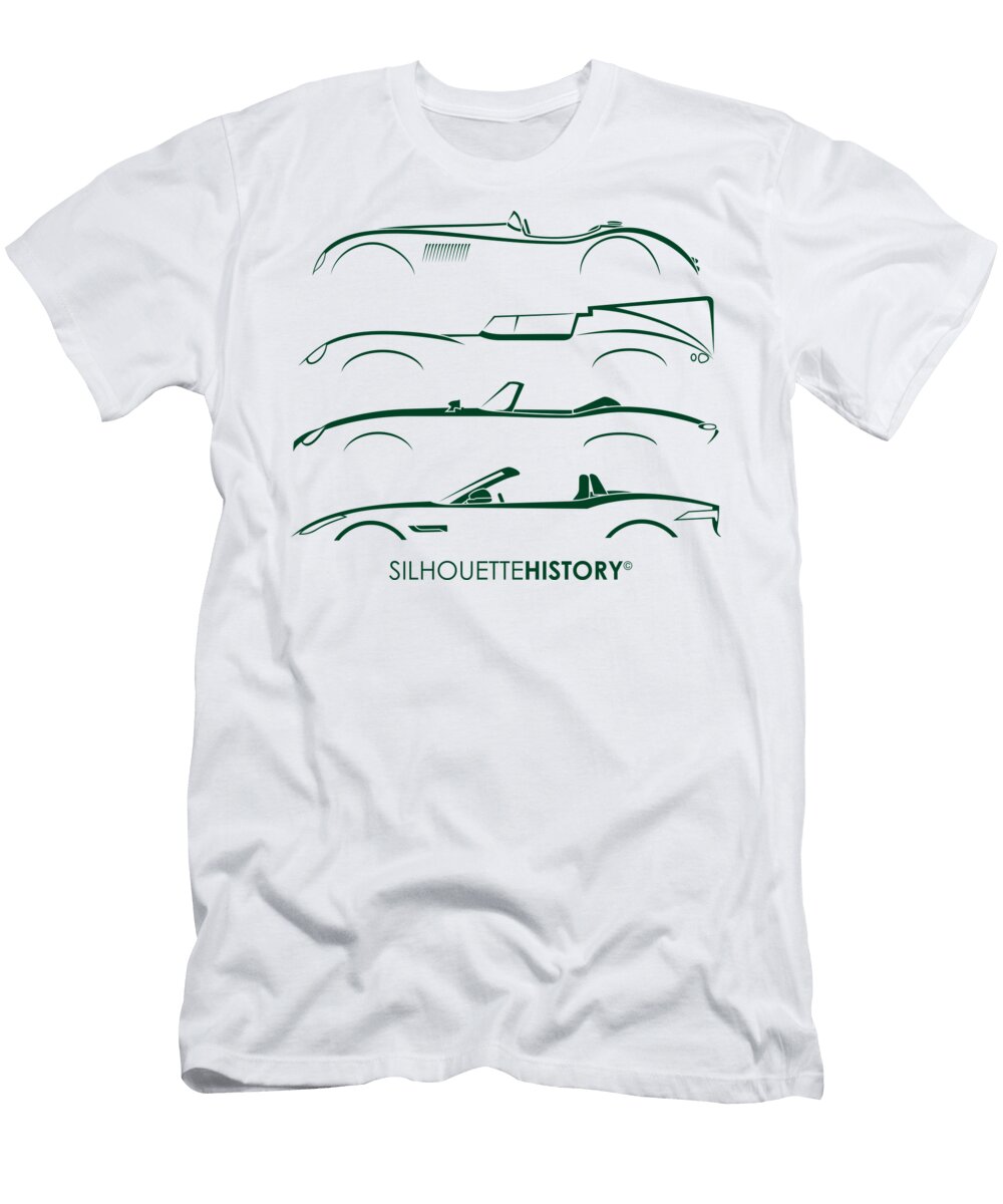 British Alphabet Silhouettehistory Gabor Vida T-Shirt