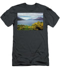 Broom Bushes on Lake Wakatipu New Zealand Joan Carroll T-Shirt