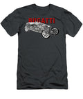 Bugatti Type 35 Grand Prix World Championship Cutaway Automotive Art Vladyslav Shapovalenko T-Shirt