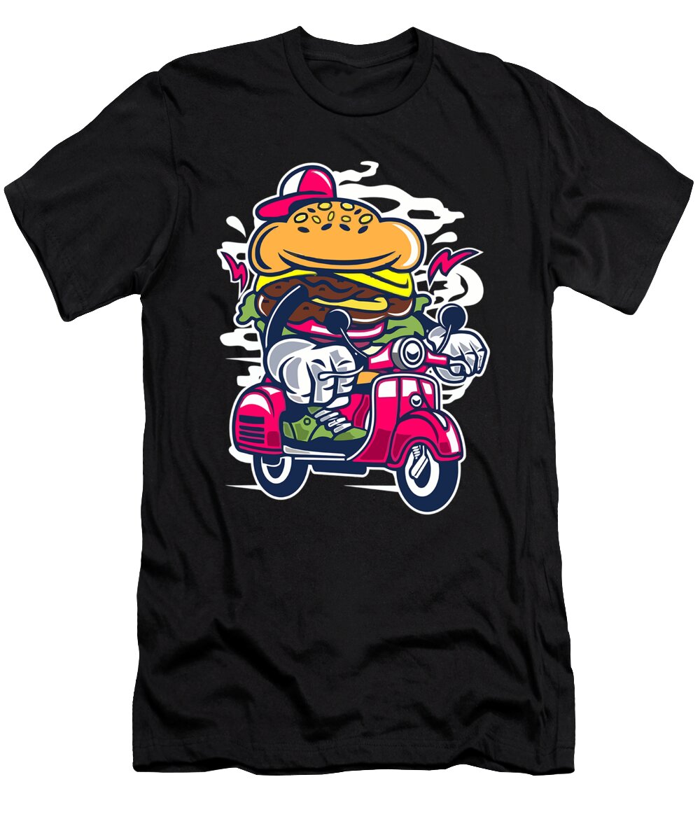 Burger Scooter Ahmad Pratama T-Shirt