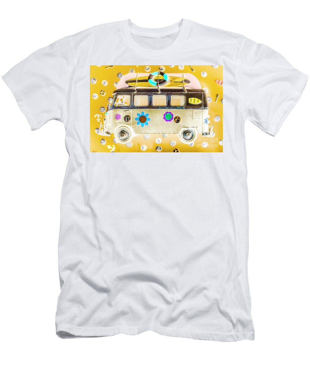 Bus Pops Jorgo Photography Wall Art Gallery T-Shirt