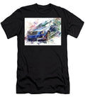 Cadillac Ats 2013 Sedan Luxury Car Artistic Design Abstract Blue Car Design Hollie Love T-Shirt