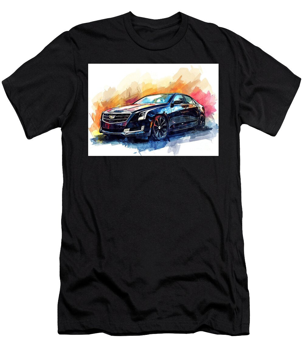 Cadillac Ats Automotive Artistic Clark Leffler T-Shirt
