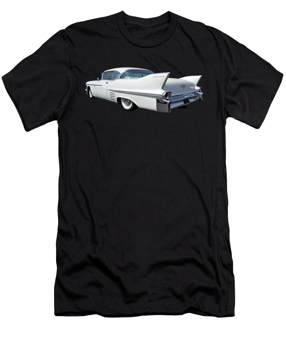 Cadillac Coupe De Ville 1958 Rear Gill Billington T-Shirt