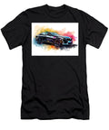 Cadillac Ct4 Watercolor Abstract Vehicle Clark Leffler T-Shirt