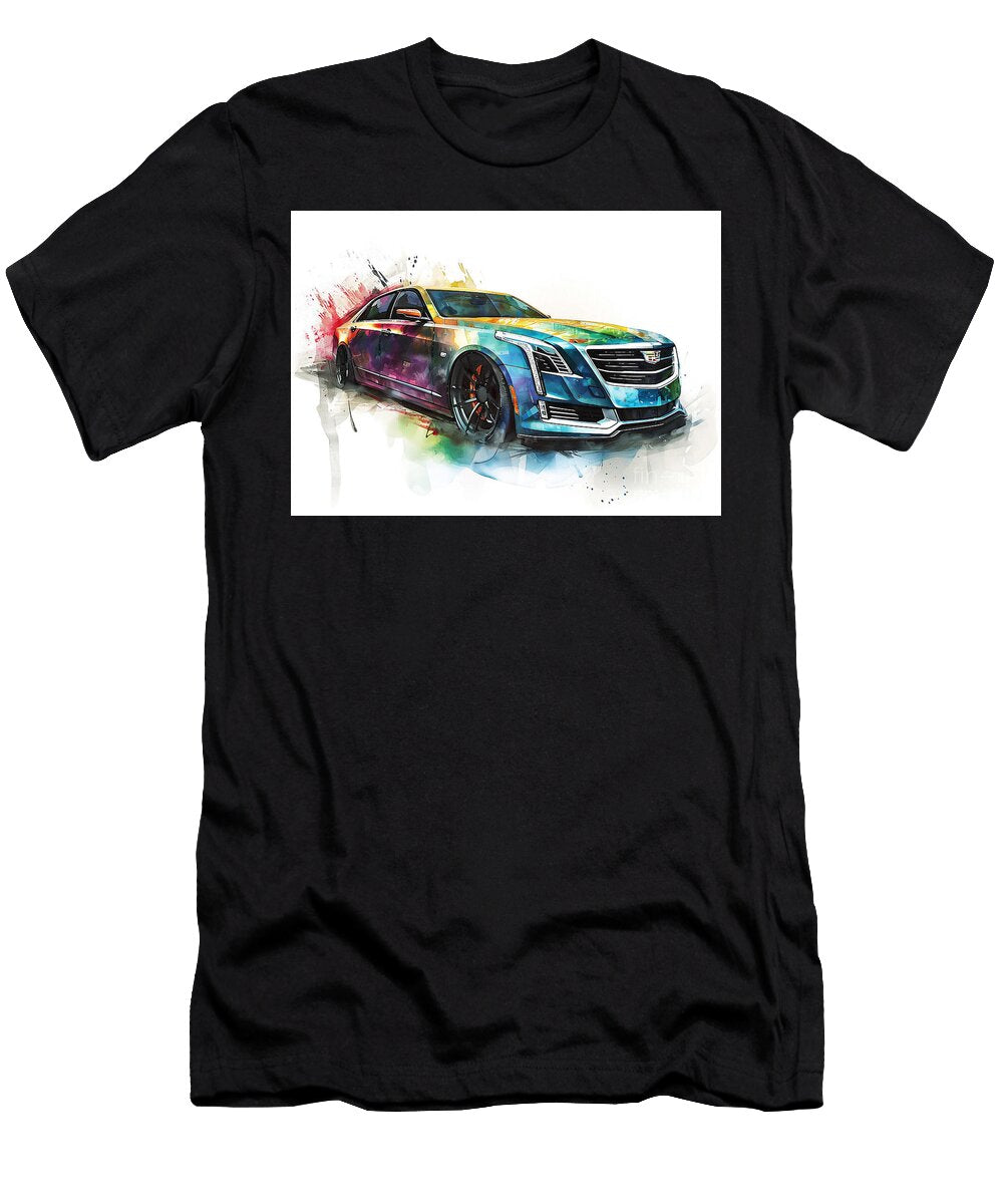 Cadillac Ct6 Automotive Art Clark Leffler T-Shirt
