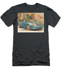 Cadillac Dts 2006 Sedan Autumn Car Blue Sedan Autumn Blue Sedan Hollie Love T-Shirt