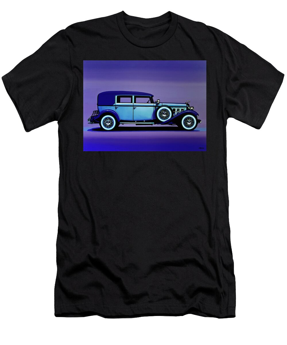 Cadillac V16 Painting Paul Meijering T-Shirt