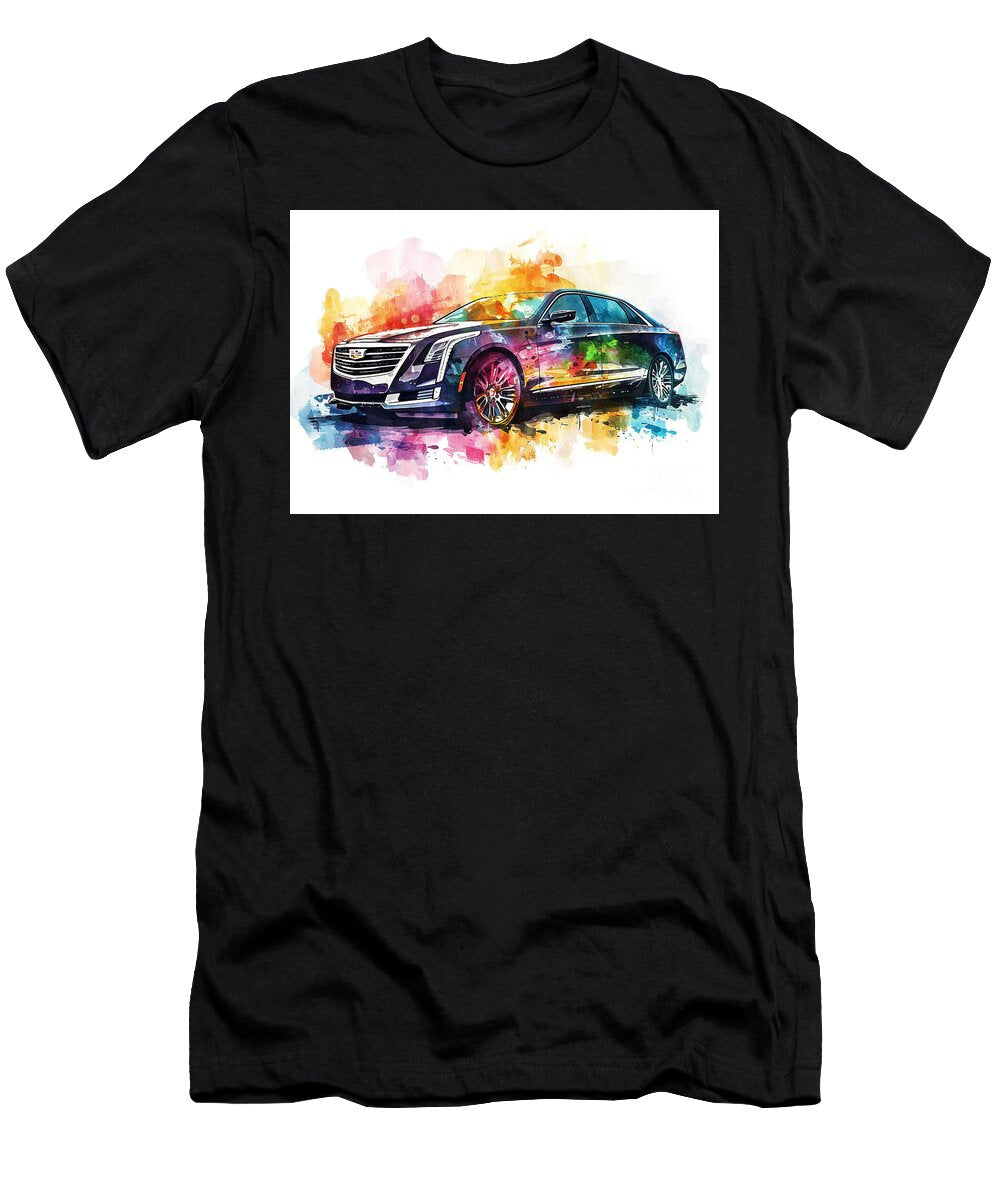 Cadillac Xts Automotive Art Clark Leffler T-Shirt