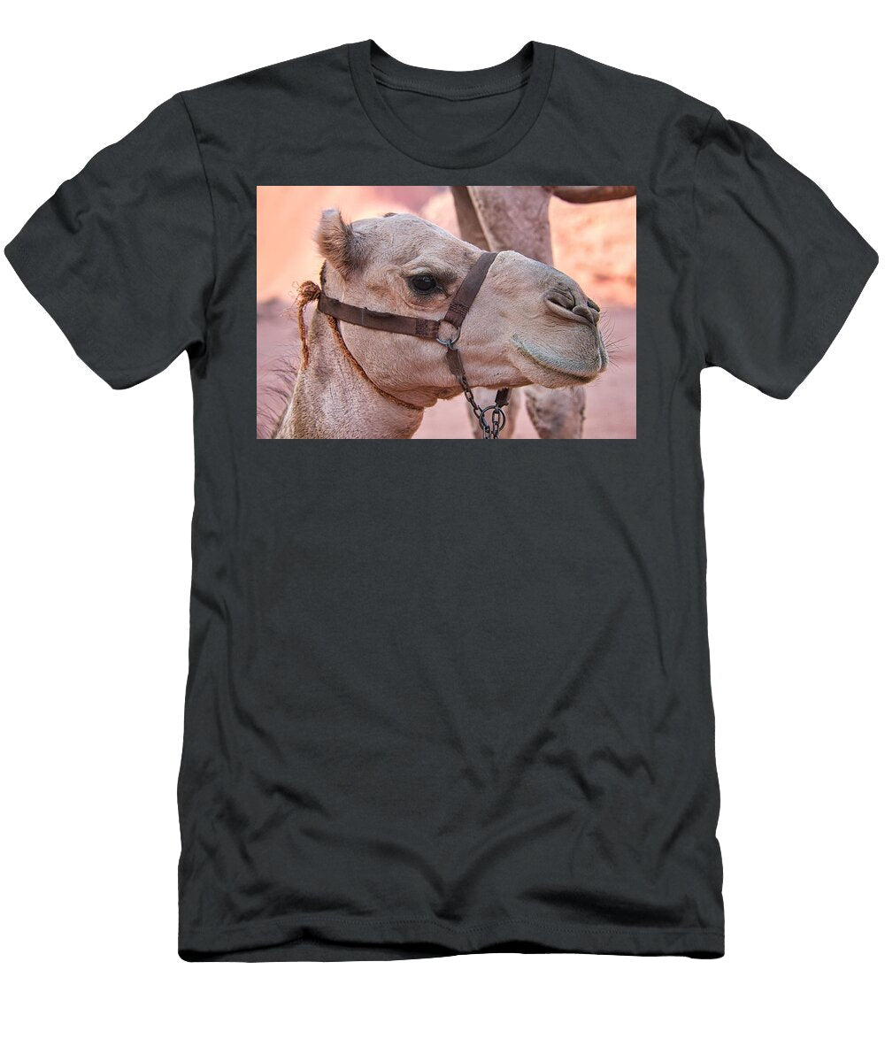Camel in Wadi Rum Natasha Bishop T-Shirt