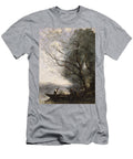 Camille Corot the Ferryman Ca 1865 Artistic Rifki T-Shirt