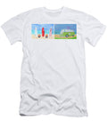 Campervan and Surfers Laura Richards T-Shirt
