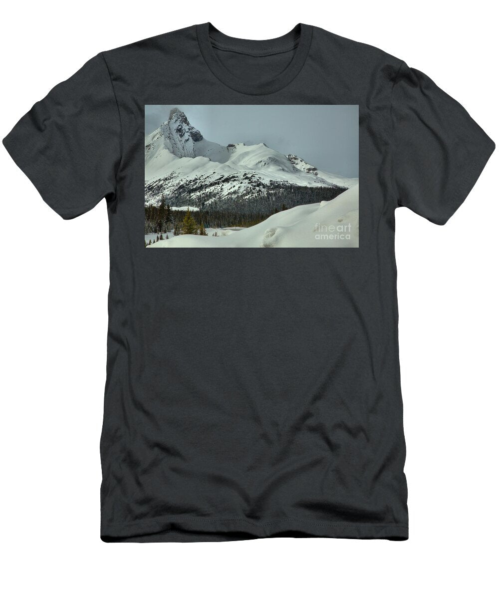 Canadian Rockies Winter Peak Adam Jewell T-Shirt