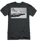 Canadian Rockies Winter Peak Black and White Adam Jewell T-Shirt