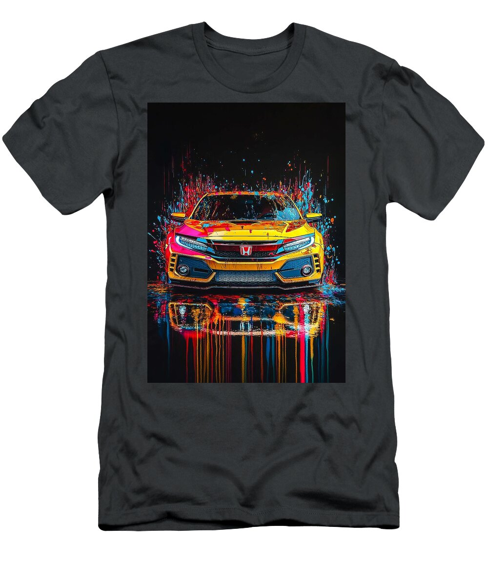 Captivating Aggressive Performance Hatchback Masterpiece Merssi Norely T-Shirt