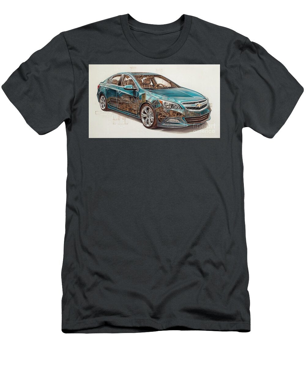 Car 1822 Chevrolet Cruze Sedan Clark Leffler T-Shirt